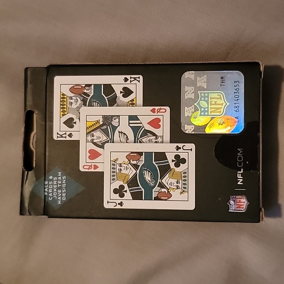 Philadelphia Eagles Playing Cards - Picture 2 of 2